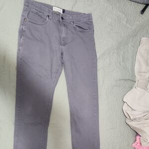 Gray Denim Jeans